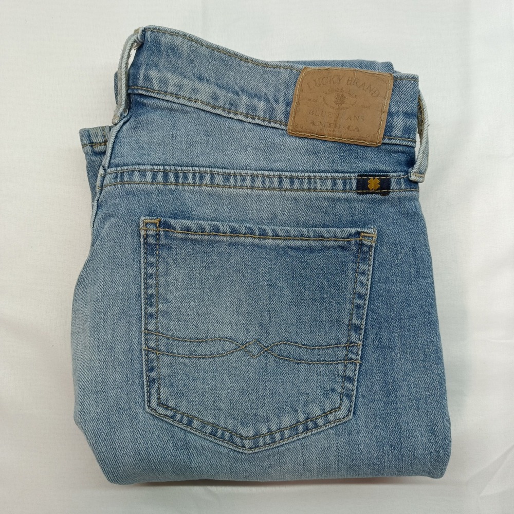 Lucky Brand Sweet Boot Light Wash Denim Jeans Blue Womens Size 0/25 Regular